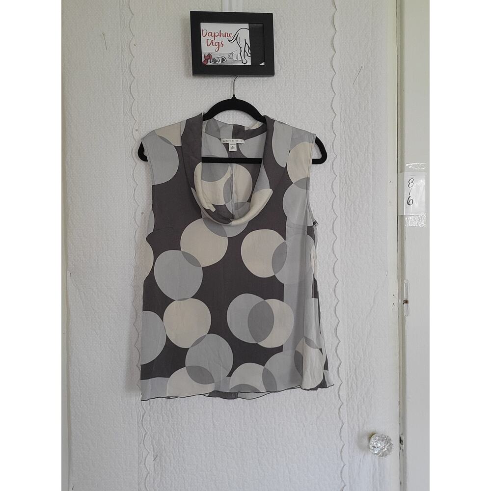 Banana Republic Sleeveless Silk Blouse - Size M